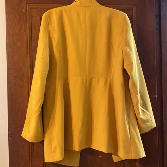NWT✨ Rachel Zoe oversized yellow blazer - Picture 5 of 8